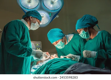 Professional operation theatre staff